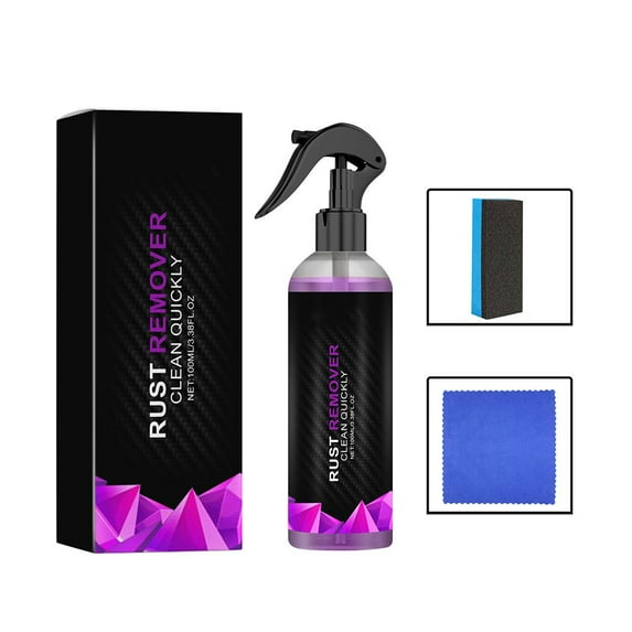 Multi-purpose Car Rust Removal Spray Fast Derusting for Metal, Iron Car Wheels
