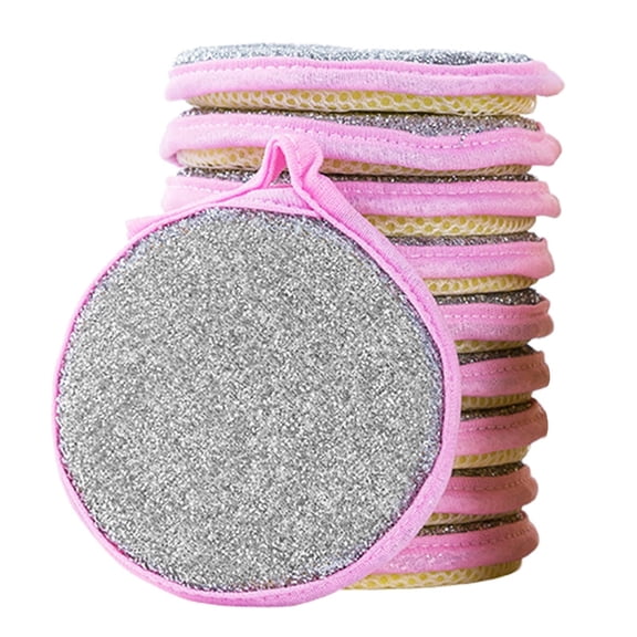 Multi purpose Cloth Household Scouring Pad for Kitchen Dishwashing Sponges 10PCS