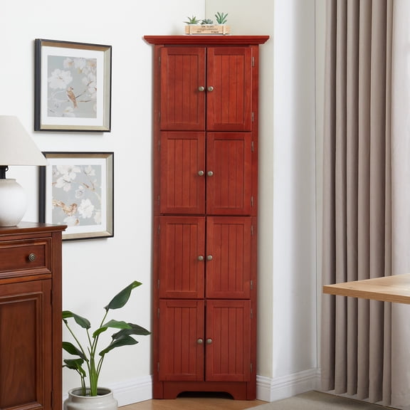 Multi-purpose Corner Cabinet | Serve as Sideboard or Display Unit as You Like