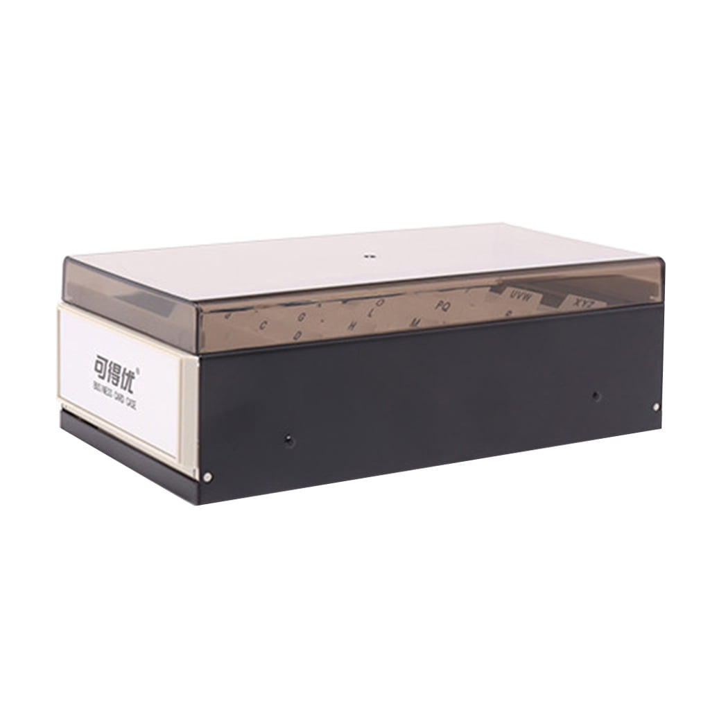 600/800 Sheets Business Card Storage for Case with Tabs Business Index Card for