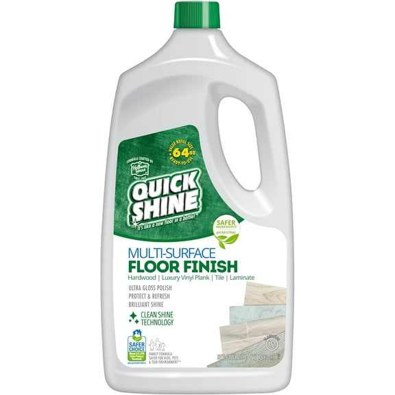 Multi-purpose Floor Care Agent 64 ounces | Safe Choice, featuring Clean & Shine Technology | Shine - Protect - Restore