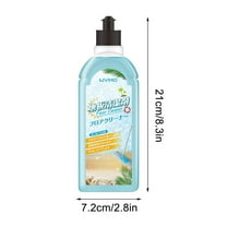 Multi-purpose Floor Cleaner, 2025 Upgraded Decontamination Floor Cleaner, Multi Effect Cleaning Without Damaging the Floor, Orange Floor Cleaner for Wood Floors, Ceramic Tile (D)