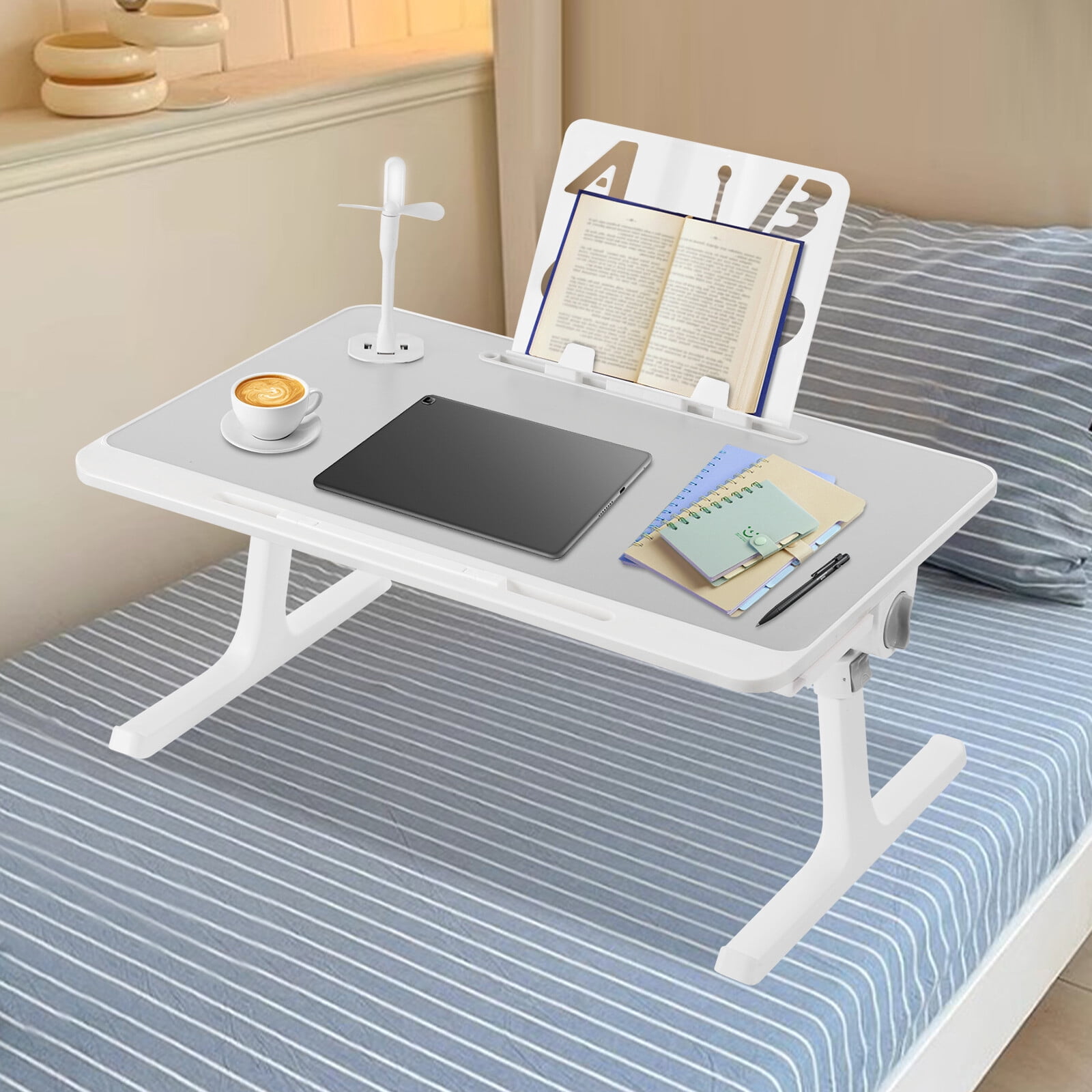 Multi-purpose Lapdesk Bed Laptop Table Folable Bed Laptop Table 20kg/44 ...