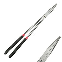 Multi-purpose Long Nose Pliers Straight Needle Nose Pliers 25 / 45 Degree Curved
