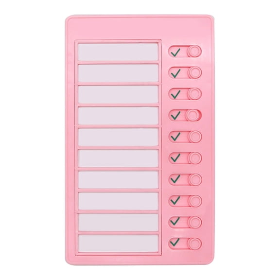 Multi-purpose Memo Checklist To-do-list Pad 5'' x 8'' Adjustable My Chores Board