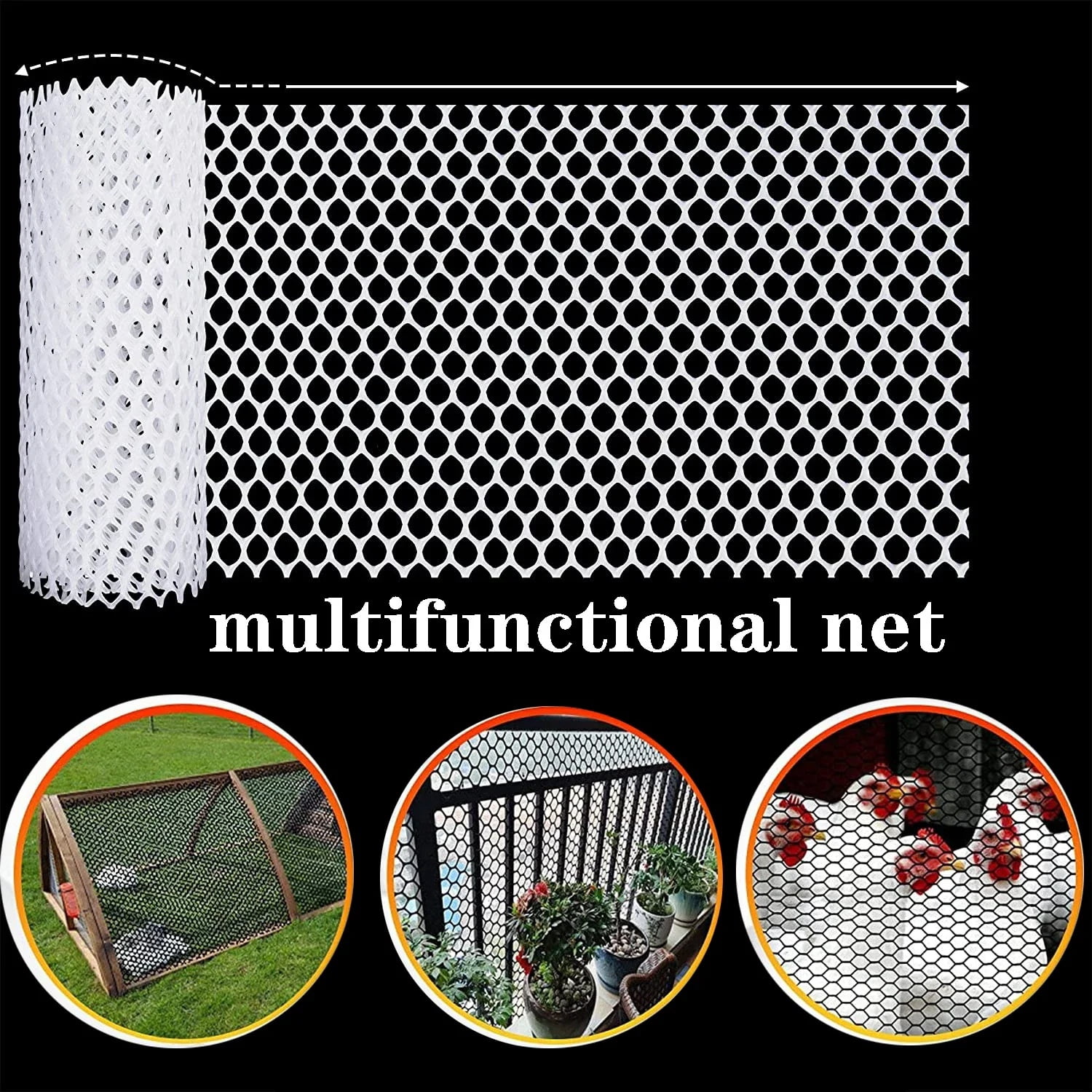 Multi-purpose Plastic Protective Net, Balcony Anti-Fall Safety Net ...