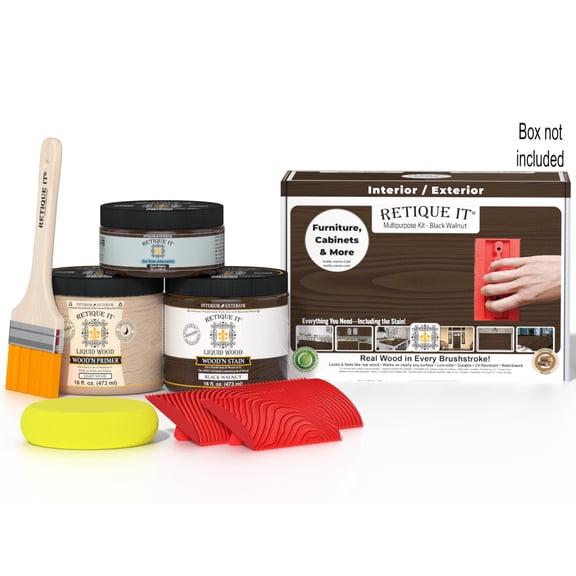 Multi-purpose Wood'n Kit (Med) - Black Walnut