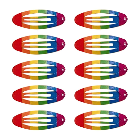 Multi-shape Can Choose Hairpins Hot Girls Rainbow Color Hair Clip Barrettes Spring Hair Clip for Teens