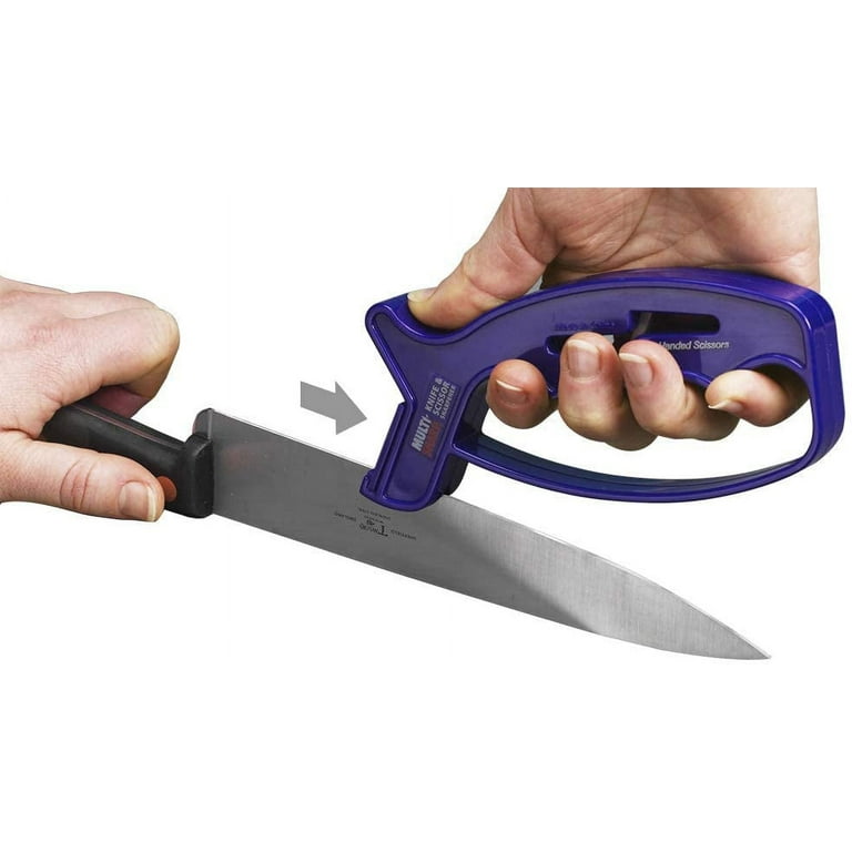Multi-sharp 2 In 1 Knife Scissor Sharpener, 