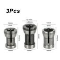 thumbnail image 1 of Multi sized Inner Diameter Collet Chuck Set for Wood Milling Cutter 13pcs, 1 of 7
