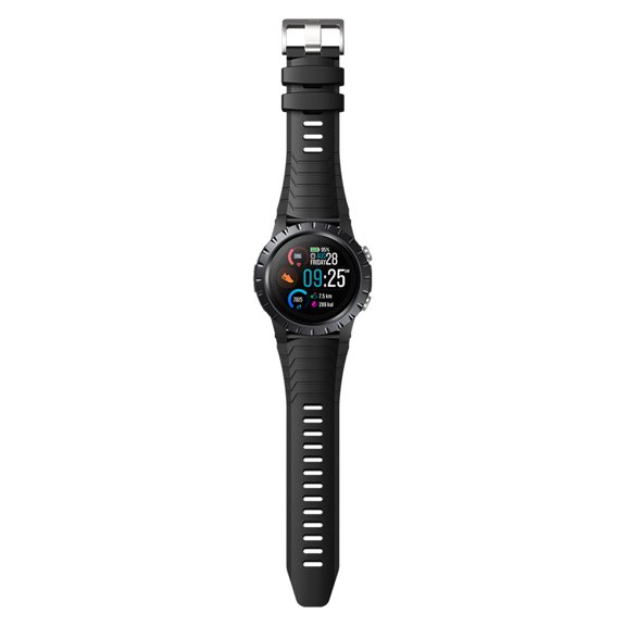 Multi-sport GPS Smartwatch 1.32'' Full-Touch Screen 360*360 Resolution 4-satellite Positioning 50M Waterproof Fitness Tracker Compatible with Android iOS