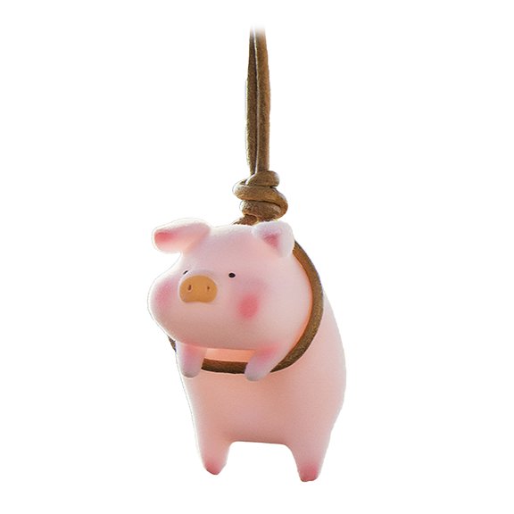 Multi-style Swing Car Ornament Cute Piggy Car Pendant Swing Car Decoration Rearview Decor