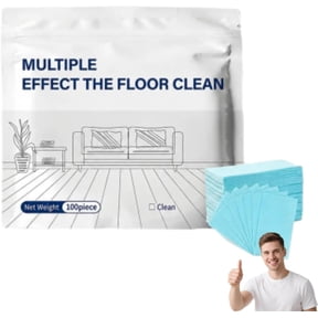 Multi-surface Floor Cleaning Tablets, 100 Piece Floor Cleaning Tablets Multi-Surface Cleaner, Multiple Effect Floors Clean for Hardwood, Tile, Laminate & More (100 Tablets)