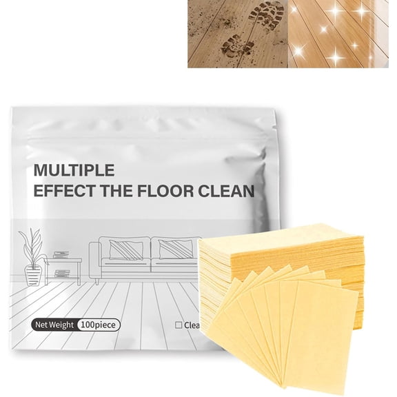 Multi-surface Floor Cleaning Tablets, 2026 Upgraded Mopping Cleaner Tablets, 100 Count, Deep Clean for Hardwood, Tile and Laminate Floors