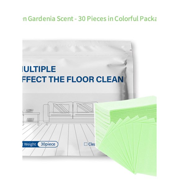 Multi-surface Floor Cleaning Tablets, 30 Piece Floor Cleaning Tablets Multi- Surface Cleaner, Multiple Effect the floors Clean, Concentrated Cleaner for Hardwood, Tile, Laminate & More-Green