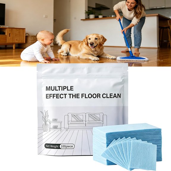 Multi-surface Floor Cleaning Tablets, Floor Cleaner Tablet for Hardwood Tile Laminate, Deep Clean for Home Hygiene