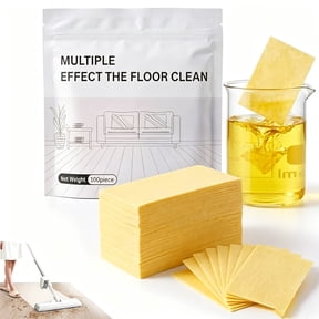 Multi-surface Floor Cleaning Tablets, Floor Cleaning Tablets Multi- Surface Cleaner, Multiple Effect the floors Clean, Concentrated Cleaner for Hardwood, Tile, Laminate & More