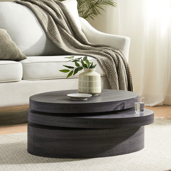 Multi - surface rotating coffee table / Add style to contemporary decor
