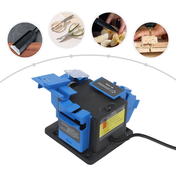 Multi-task Electric Sharpener Scissor Drill Bit Grinding Sharpening Machine for Homes, Restaurants, Auto Repair Shops, Hardware Shops