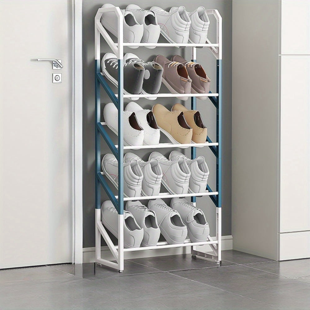 Multi-tiers Shoe Rack for Front Door Entrance, 3/4/5/6 Tiers Shoes Rack ...