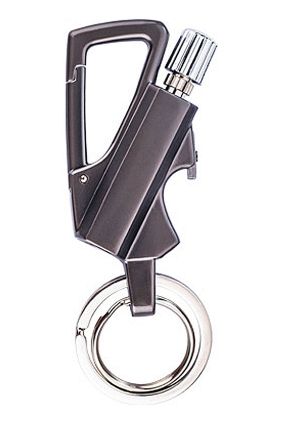 Multi-tool Keychain with Flint Metal Match
