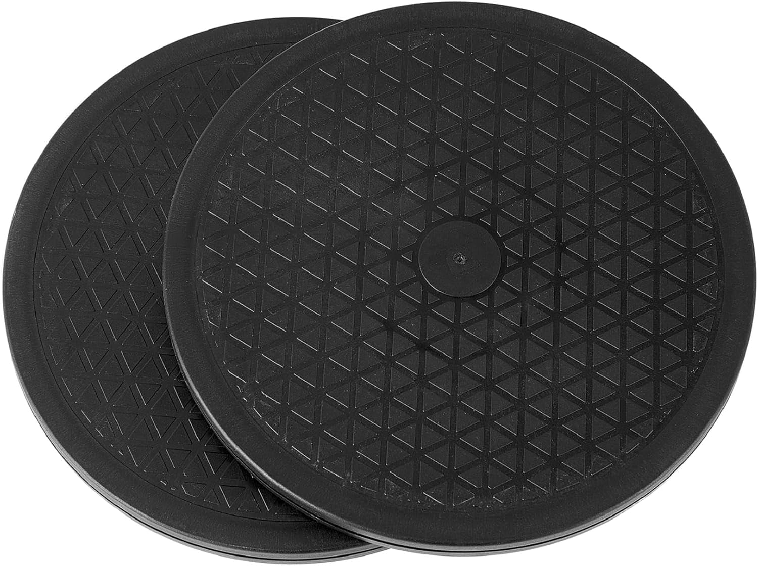 Walmart 4Pcs Clear Acrylic Lazy Susan Turntable, 6" Bearing For Cake