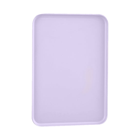 Multi-use Large Capacity Serving Tray Plastic Practical Food-grade Storage Tray for Home