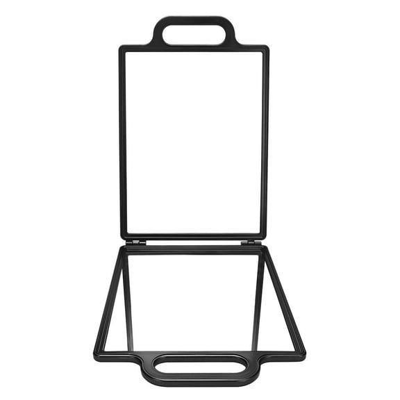 MultiAngle Folding Salon Glass Clear Reflection Surfaces Glass For Professional Barbers And Home Hairstyling