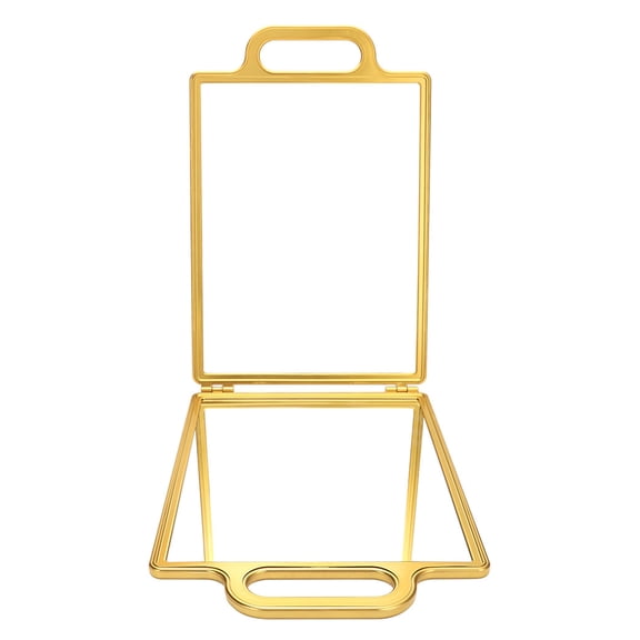 MultiAngle Folding Salon Glass Clear Reflection Surfaces Glass For Professional Barbers And Home Hairstyling