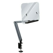 MultiAngle Swivels Laptop Support Arm Mount, Ergonomic Reading Mount with Clip for Tablets and Notebook with Solid Clip