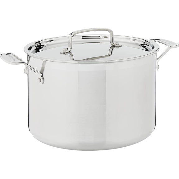 MultiClad Pro Triple Ply 8-Quart Skillet, Stockpot w/Cover