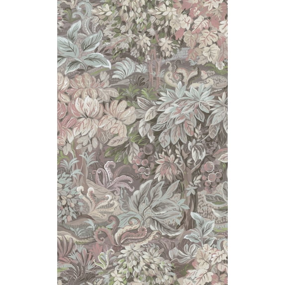 MultiColor Floral Foliage Floral Wallpaper