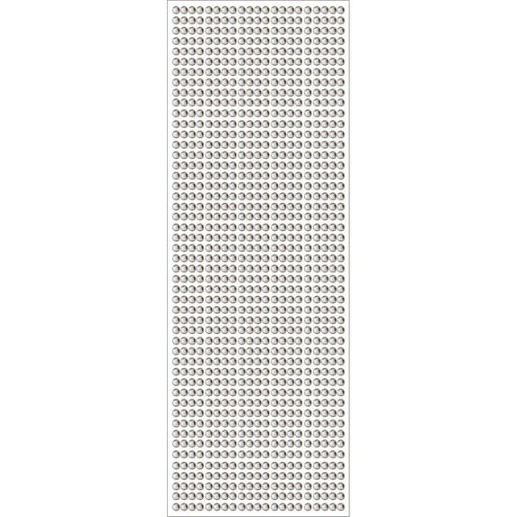 MultiCraft 4mm Gem Stickers-Crystal