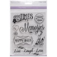 thumbnail image 1 of MultiCraft Clear Stamps 5.5"X7"-Making Memories, Pk 3, Multicraft Imports, 1 of 2