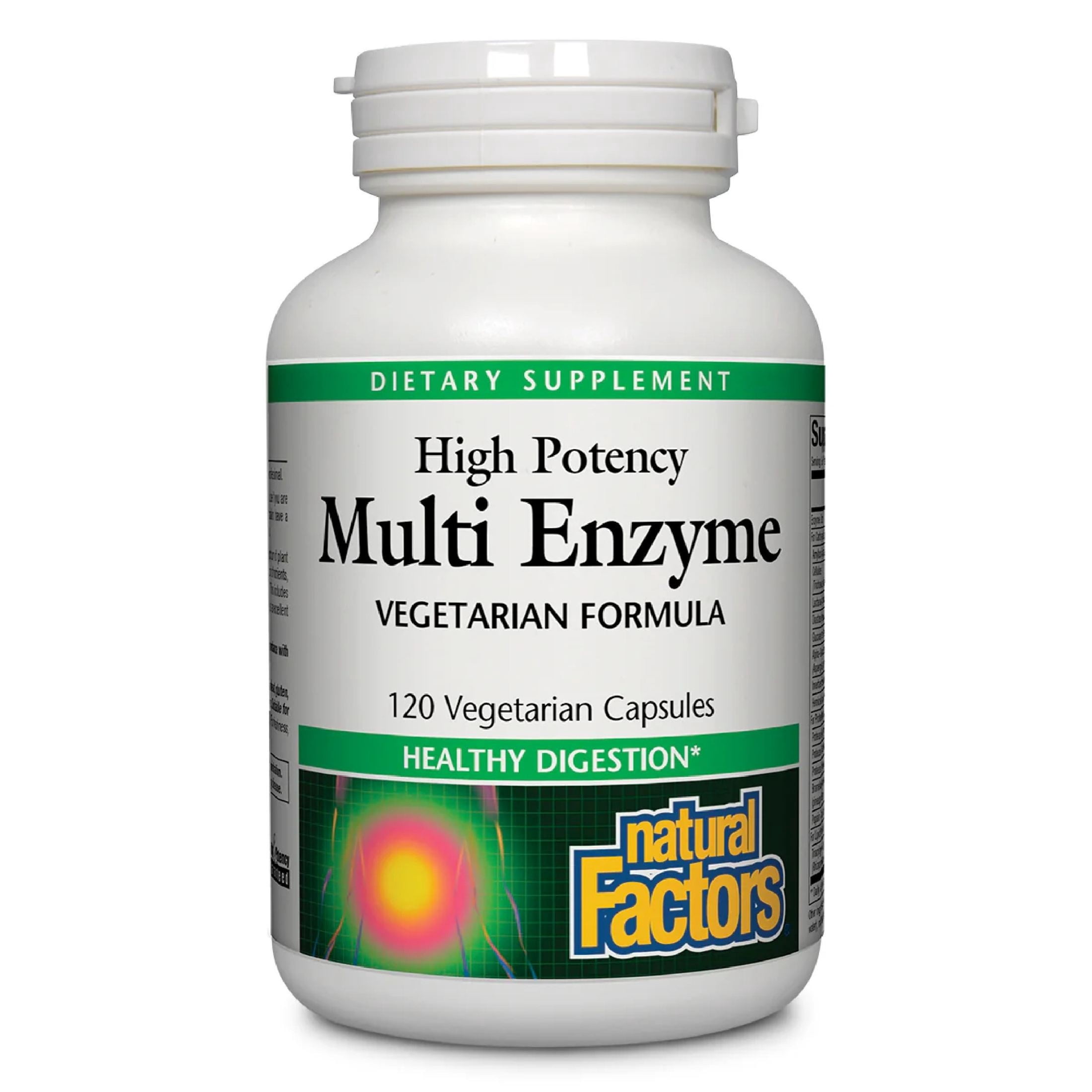 Natural Factors High Potency Multi Enzyme Vegetarian Formula