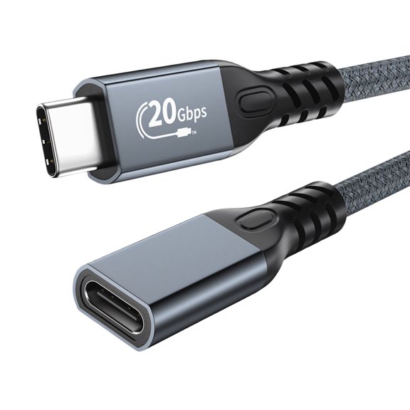 MultiFunctional USB3.2 Cable Supports PD240W Fast Charging Highly Speed Data Syncing And Clear 4K Display Streaming