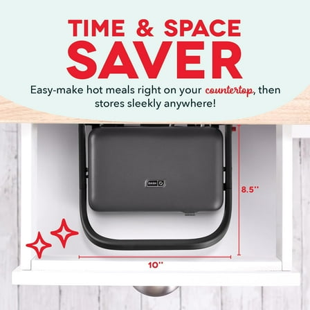 MultiMaker Flex Press Grill System, Removable Plates, Forged Iron