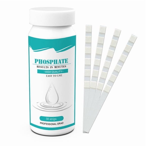 MultiParameter Water Test Phosphate Test Strips for Fish Tanks and Pond Easy to Use, Fast Result Aquarium Test Strips