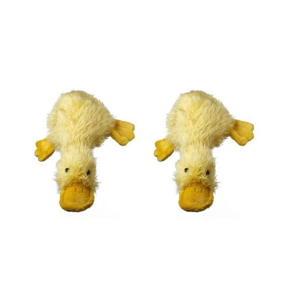 MultiPet Duckworth Duck Large 13" Size:Pack of 2 Color:Yellow