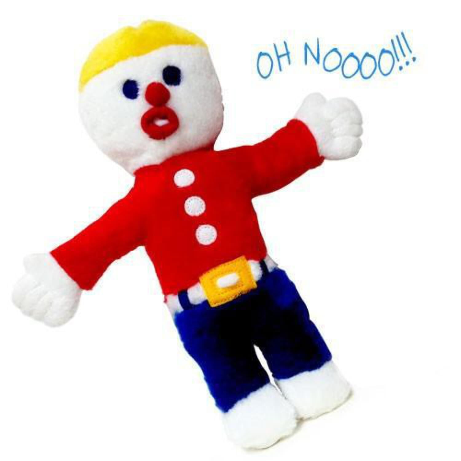 Ohh Nooo Mr. Bill Talking Funny Saturday Night Live Dog Plush Toy Multipet
