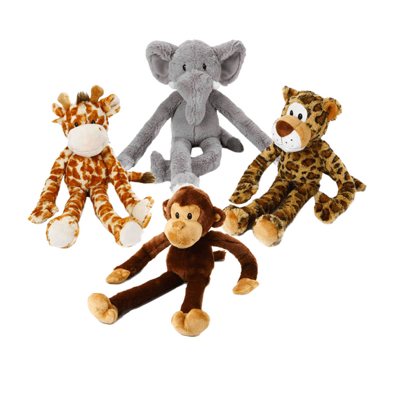 MultiPet Swingin Safari Dog Toy Toy Dogs Size:Set of 3 animals