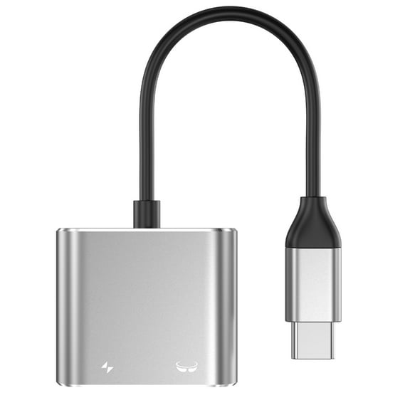 MultiPlatform USB C AR Glasses and Charging Adapter for AIR/2 AR Glasses Data Transfer Easy to Carry Metal Shell