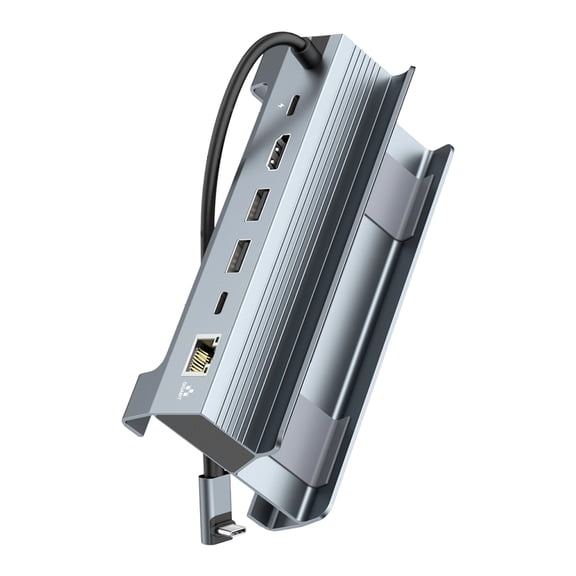 MultiPort USB C Dock With 4K 120Hz Video Output 100W Power Delivery And RJ45 Ethernet For Gaming Workstations