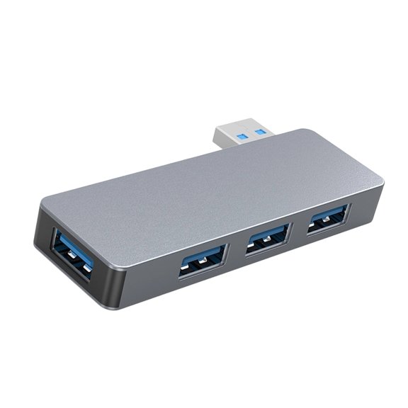 MultiPort USB3.0 Hubs Super Speed Adapters Plugs And Play For Computer Keyboards External Hard Drive