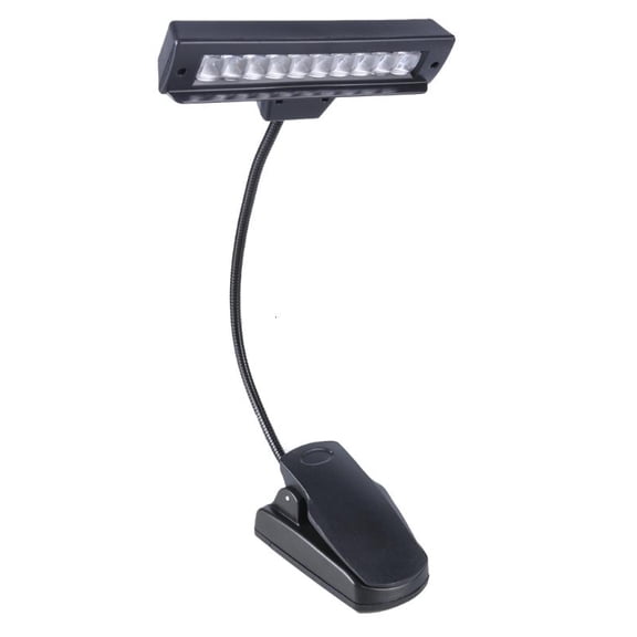 MultiPurpose 10 LED Clip Lamp USB/AA Powered Cold Light for Indoor Outdoor