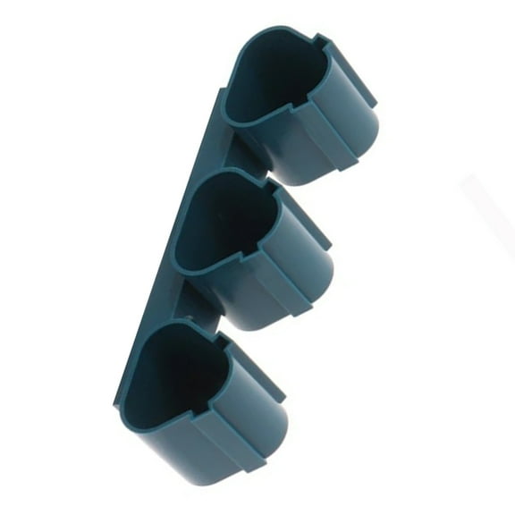 MultiPurpose 3Slot Battery Holder For Streamlined Tool Management Rack