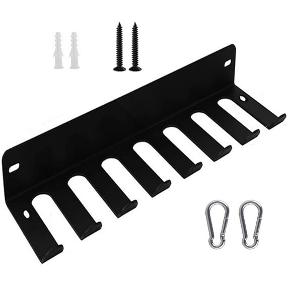 MultiPurpose Gym Storage Rack Resistance Bands Storage Hanger Wall Mounted Baseball Display Holder for Gym Home