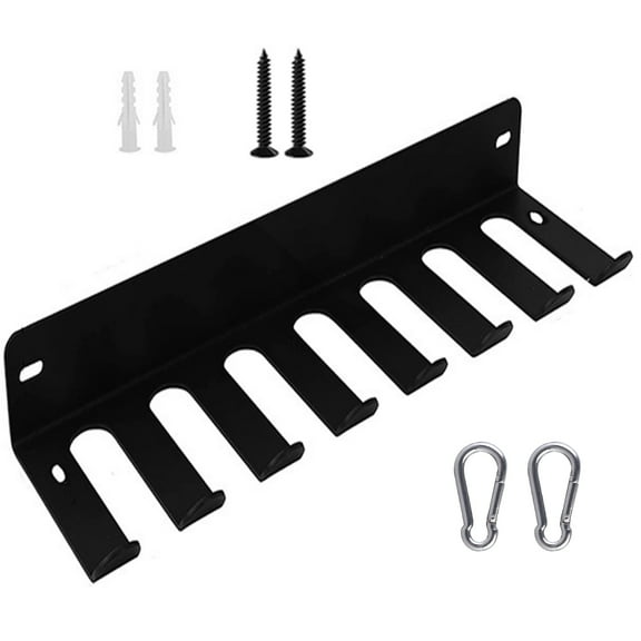 MultiPurpose Gym Storage Rack Resistance Bands Storage Hanger Wall Mounted Baseball Display Holder for Gym Home