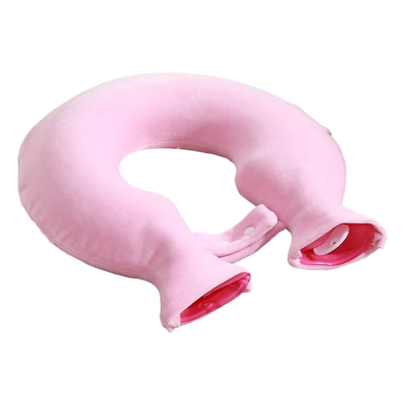 MultiPurpose Heat And Cold Neck Wrap Hot Water Bottle For Relaxation Comfortable U Shape ExplosionProof Hot Water Bag