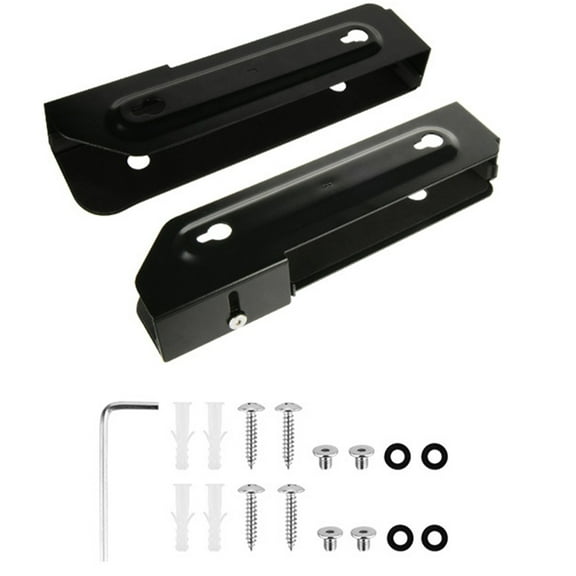 MultiPurpose Metal Notebook Holder Kits, Secure Wall or Desk Mount with Cushioned Interior for Laptop Tablets